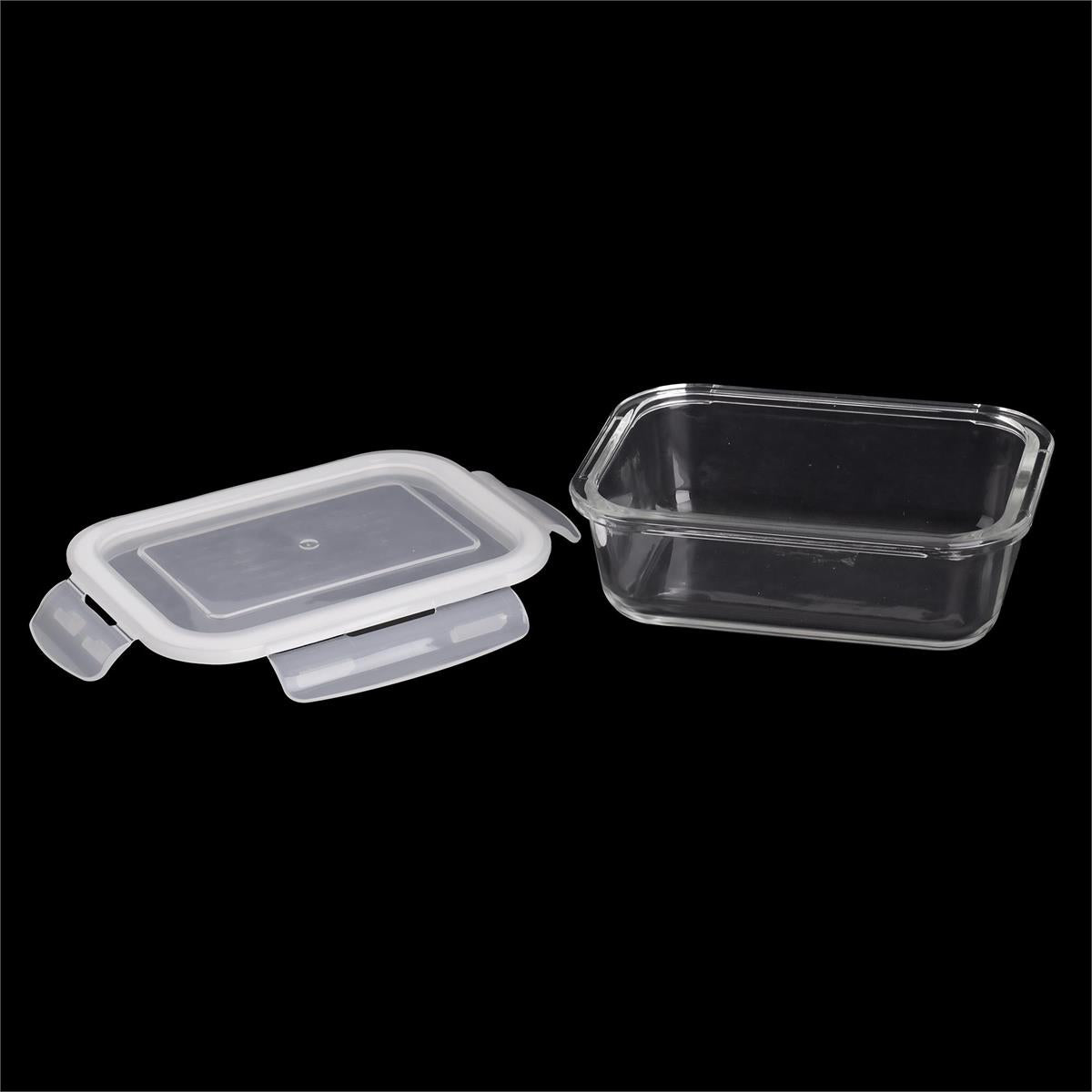 Luciano | 80894 | Rectangular Borosilicate Glass Container | 600 mL