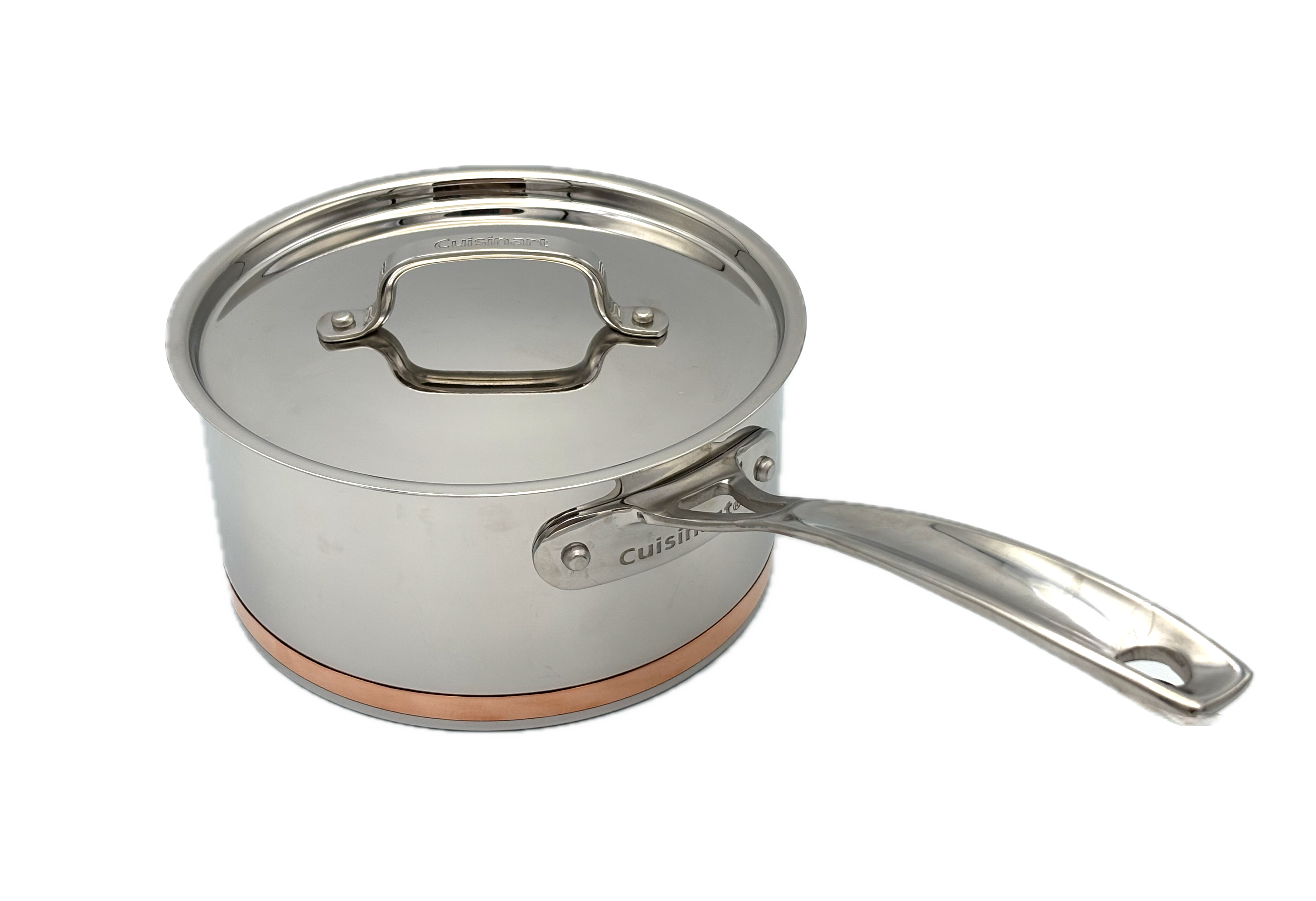 Cuisinart | 89FB19-18C | Five-ply Sauce Pan with Copper Band: 2-quart with Stainless Steel Lid