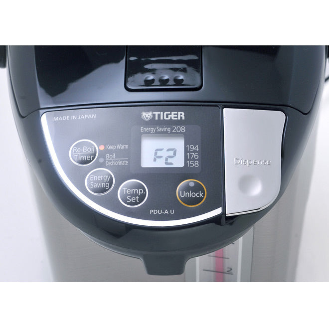 Tiger Electric Water Boiler and Warmer |PDUA40U| 4.0L, Stainless Black
