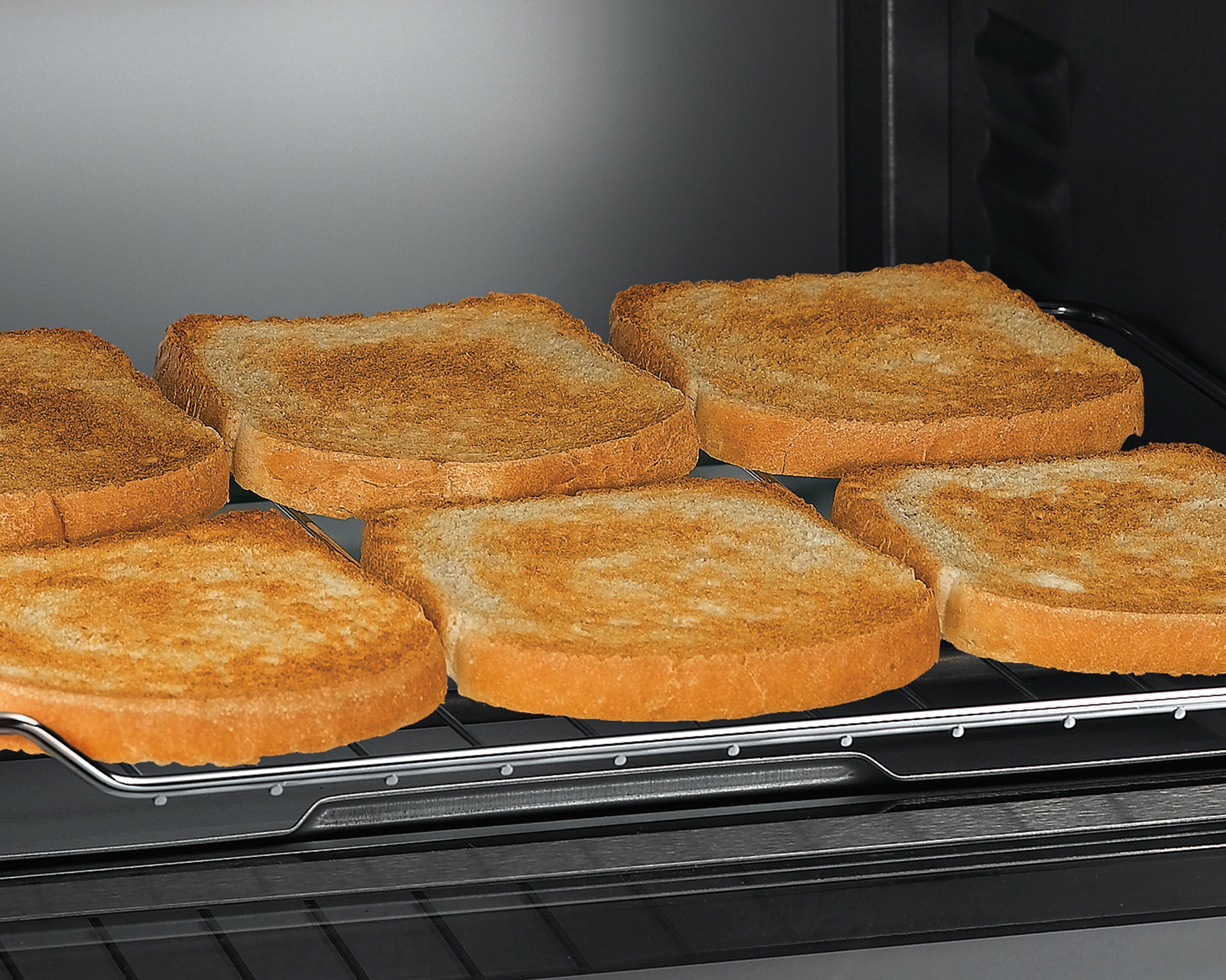 Hamilton Beach Toaster Oven 6slice, 12" pizza, all s/s body 31412C