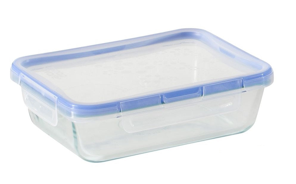 Snapware Total Solution Pyrex Glass Food Storage, Rectangle |1109329| 4-piece Set