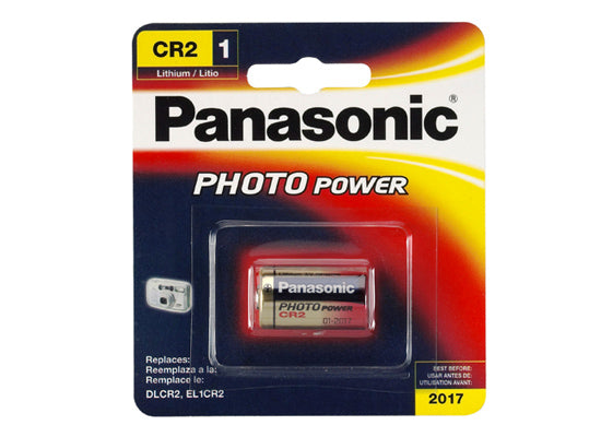 Panasonic Lithium Camera Battery: 3V x 1 | CR2