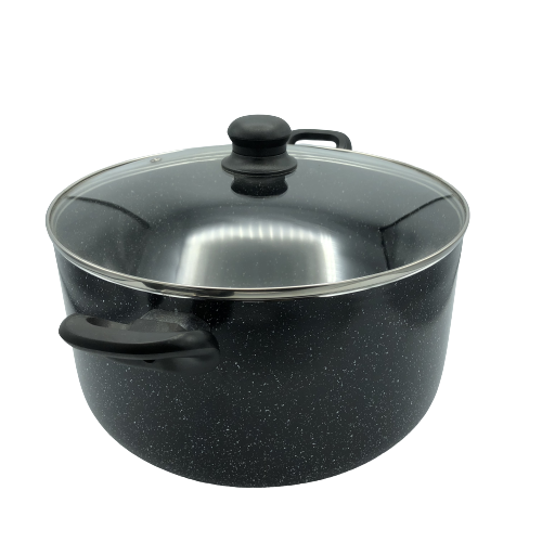 Healthy Bear 30cm aluminum Stock Pot w/lid INDUCTION | BCAL-30SPG-IN