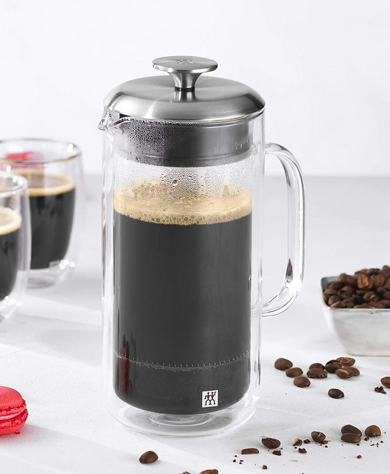 Zwilling Sorrento Plus French Press | 39500-300 | Double Wall Glass 750ml