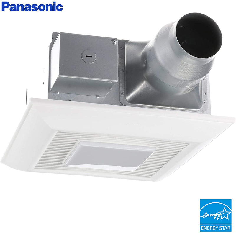 Panasonic Bath Fan Ceiling WhisperFitEZ w/Light | FV-08-11VFL5E