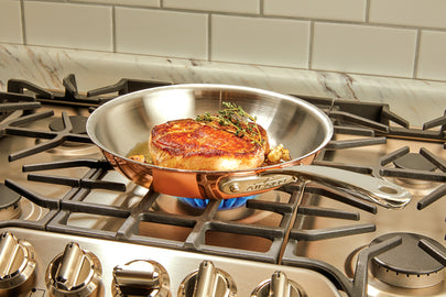 All-Clad c4 Fry Pan |C4110| 10" four-ply with Copper
