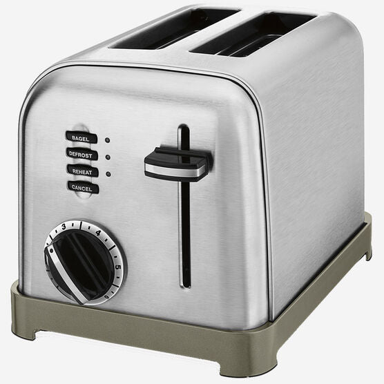 Cuisinart MetalClassic Toaster: 2-slice, brushed s/s | CPT160C