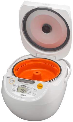 Tiger Rice Cooker: 5.5 cup, multi-function, white | JBV-S10U