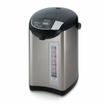 Tiger Electric Water Boiler and Warmer |PDUA50U| 5.0L, Stainless Black