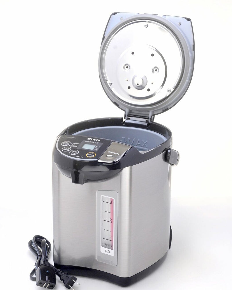Tiger Electric Water Boiler and Warmer, PDUA50U, 5.0L, Stainless Black