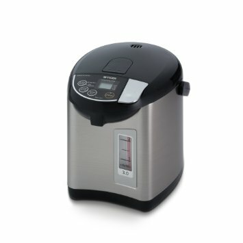 Tiger Electric Water Boiler and Warmer |PDUA30U| 3.0L, Stainless Black