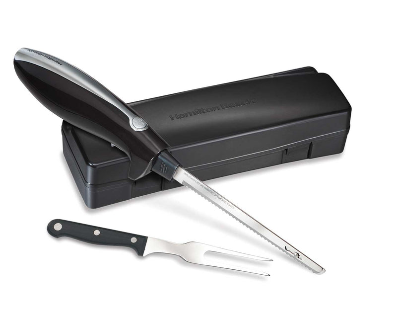 Hamilton Beach Electric Knife with Fork &amp; compact storage case | 74275RC