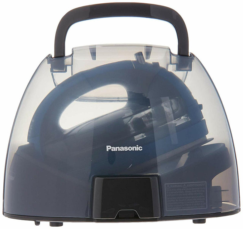 Panasonic Steam Iron |NI-WL607A| Blue, 360-Quick, Cordless, Ceramic-Coated Soleplate, with Vertical Steam