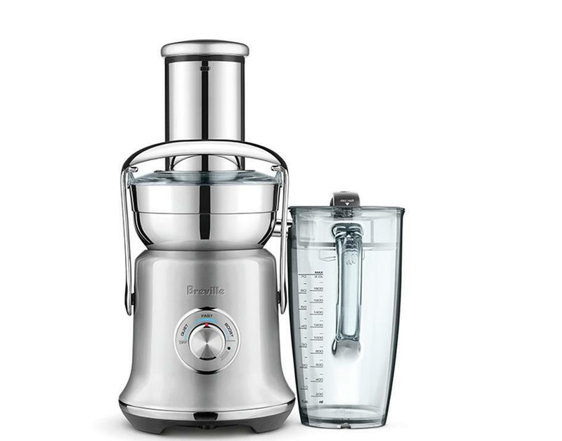 Breville The JUICE FOUNTAIN COLD XL Juice Extractor: 1200W, var-speed, 70oz jug, brushed s/s | BJE830BSS