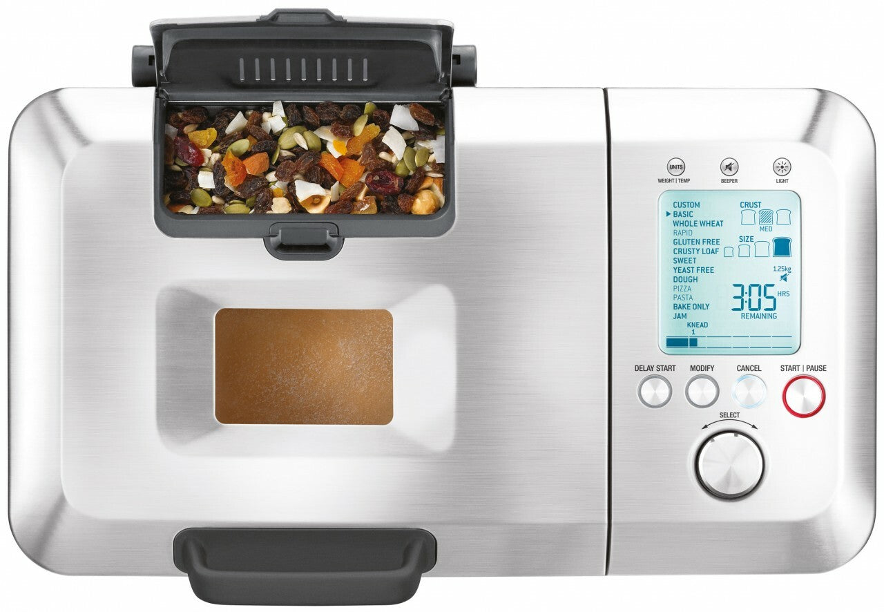 Breville Bread Maker |BBM800BSS| 2.5-lb with nut dispensor