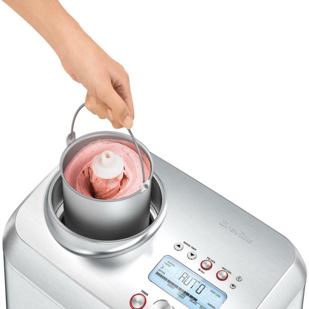 Breville Ice Cream Maker |BCI600BSS| 1.5-quart, with compressor