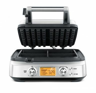 Breville Waffle Maker |BWM640BSS| 1800W, 4-slice, with WaffleIQ