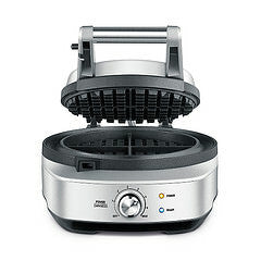 Breville Waffle Maker |BWM520BSS| round "the No Mess Waffle"