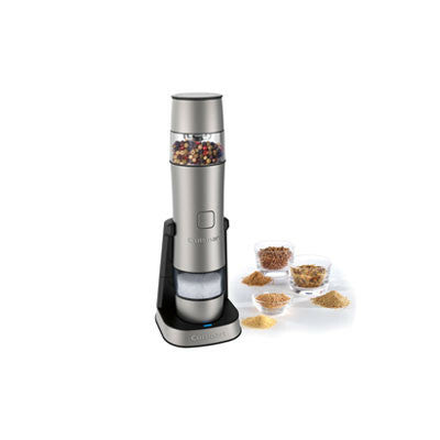 Cuisinart Spice Mill |SG3C| Rechargeable, for Salt, Pepper, and Spices