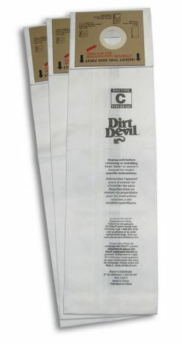 Dirt Devil : 3-700147-001 | Vacuum Cleaner Bag for MVP (Type C)