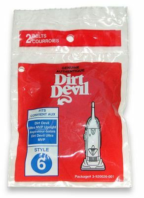 Dirt Devil : 3-920026-001 | Vacuum Cleaner Belt for M086435 (Style 6)