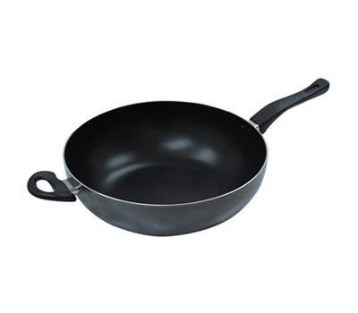Healthy Bear Wok |BCAL-24W-IN| 24cm Pressed Aluminum INDUCTION compatible