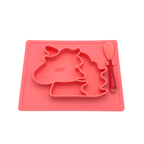 Tootsie B Unicorn Silicone Sectioned Plate | 05047