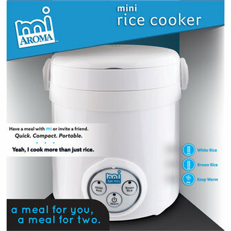 Aroma mi Digital Rice Cooker |MRC903D| 1.5-Cups, White