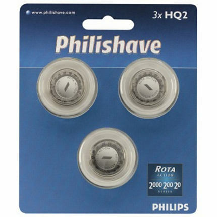 Philips : HQ2 | Shaving Heads 3x for 2000 series