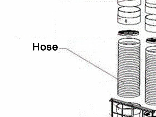 A6200-280 | 5" Exhaust Hose for DPAC12KDD