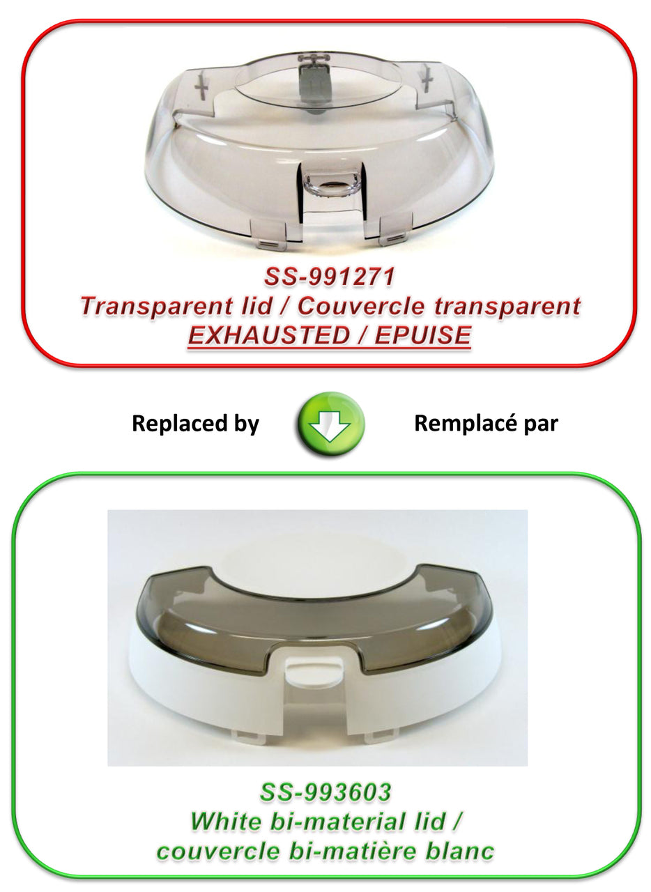T-Fal : 993603 | See Through Lid for AL801, GH806, GH8000, FZ700 Actifry