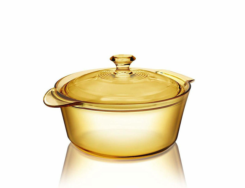 Visions FLAIR Glass Casserole |VSF16| 1.6L with Glass Cover