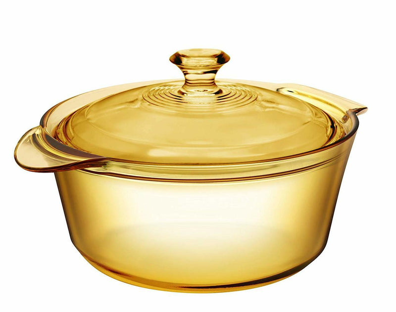 Visions FLAIR Glass Casserole |VSF28| 2.8L with Glass Cover