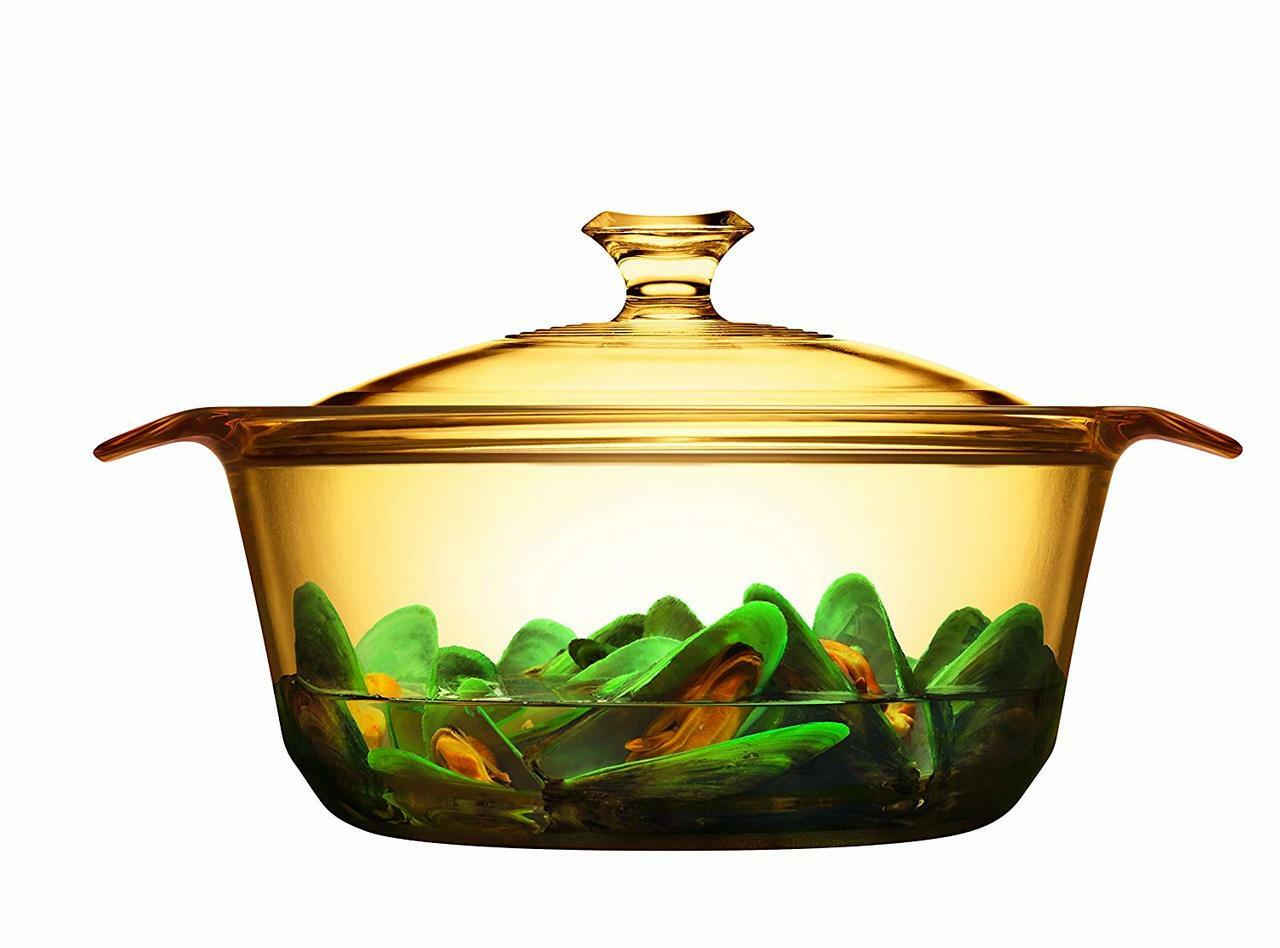 Visions FLAIR Glass Casserole |VSF28| 2.8L with Glass Cover