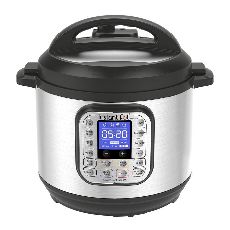 Instant Pot Pressure Cooker: 6.0 quart, 9-in-1 multi-use | NOVA PLUS