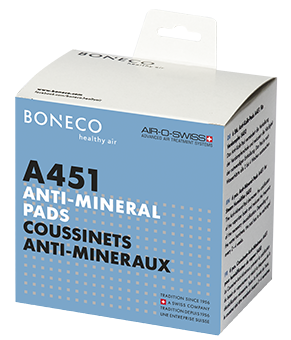 The Anti-Mineral Pad decreases the calcification of the vaporizer basin.