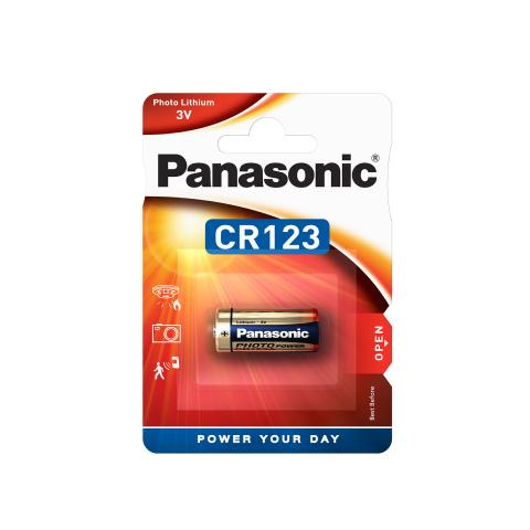 Panasonic Lithium Camera Battery: 3V x 1 | CR123A