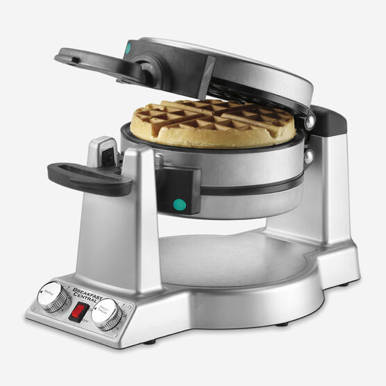 Cuisinart BreakfastCentral Waffle/ Omelette Maker: 1500W, silver | WAF-600C