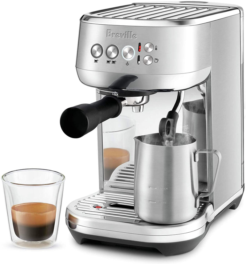 Breville The BAMBINO PLUS Espresso Maker: 1560W , brushed s/s | BES500BSS