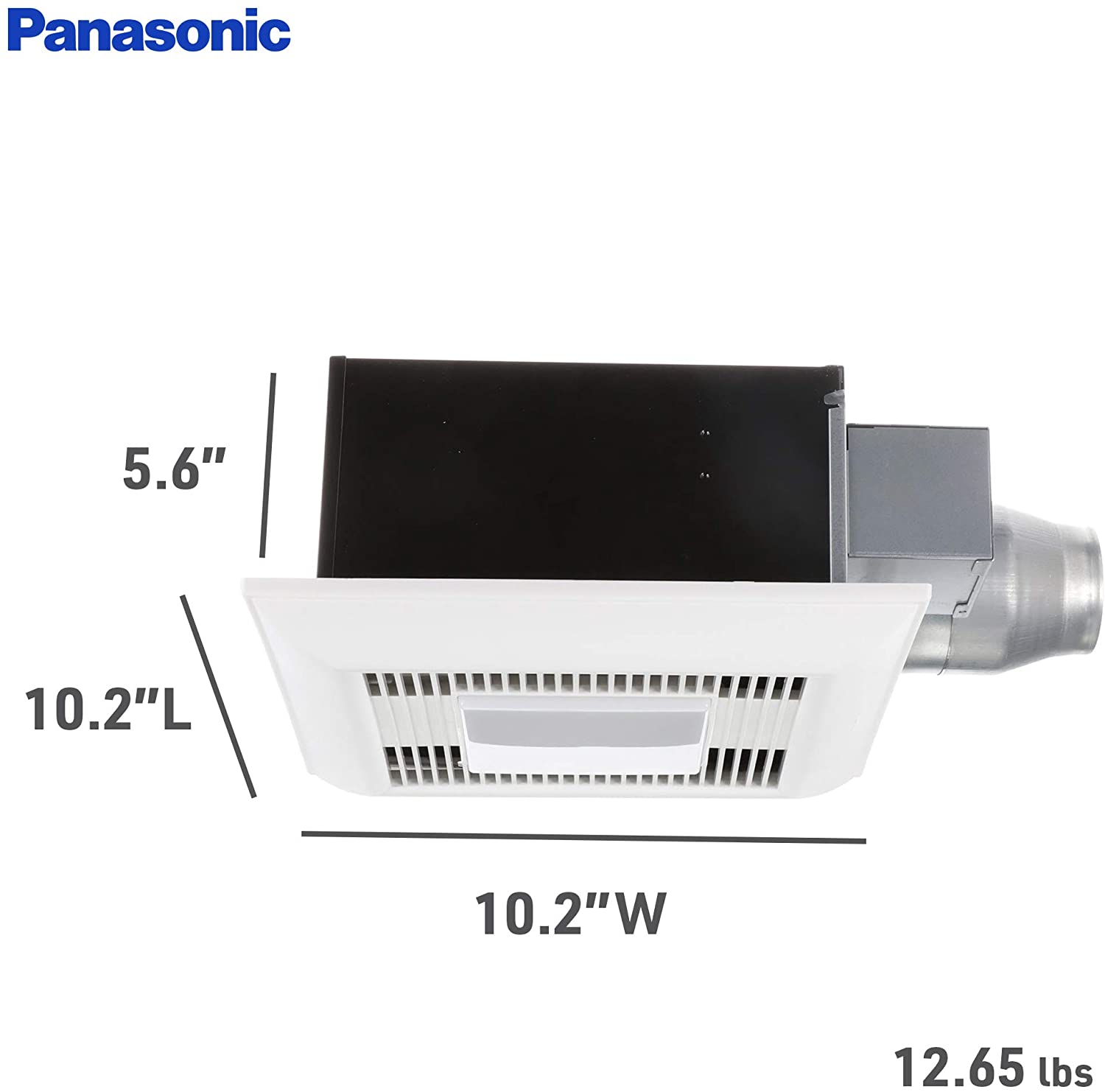 Panasonic Bath Fan Ceiling WhisperFitEZ w/Light | FV-08-11VFL5E