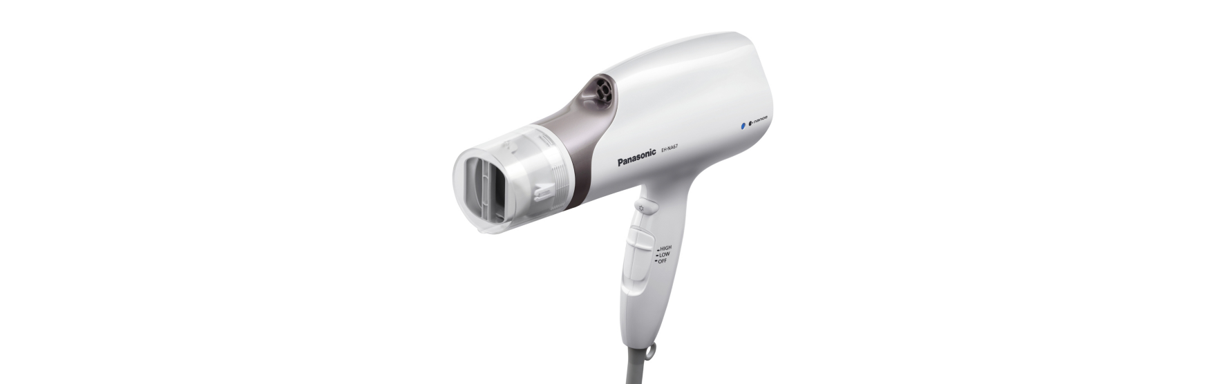 Panasonic Hair Dryer with NANOE particles, white | EH-NA67W