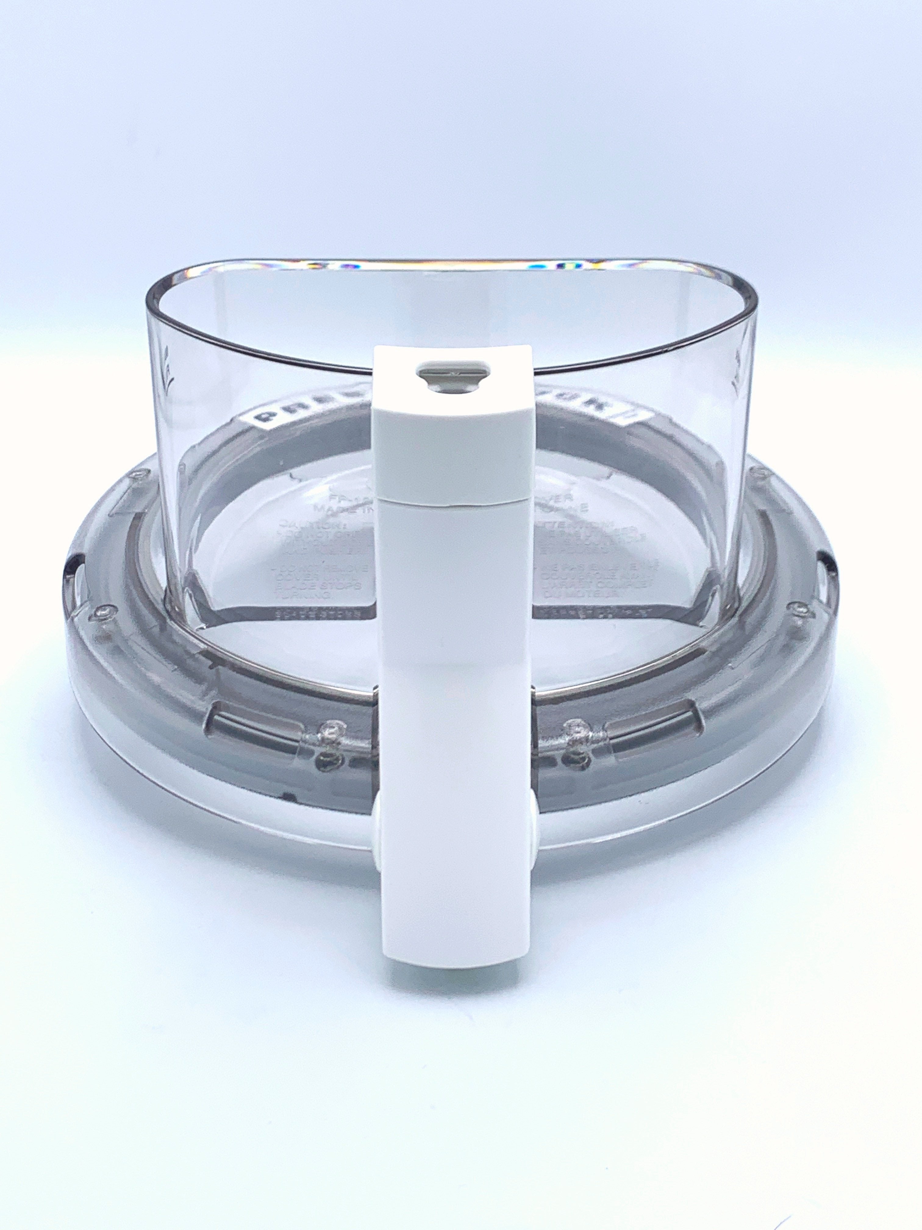 Cuisinart FP-8 Series Replacement Work Bowl - White Handle BPA-Free Food Processor Bowl