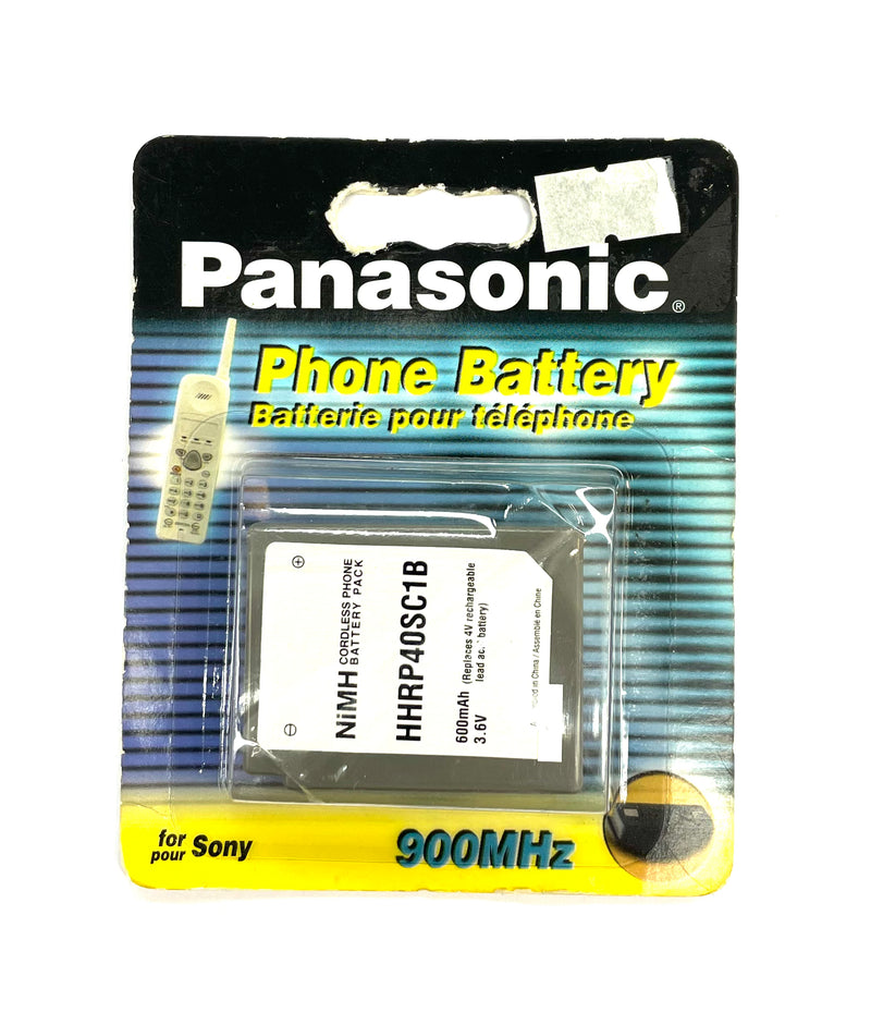 Panasonic: Cordless Telephone Battery |HHRP40SC1B| Sony