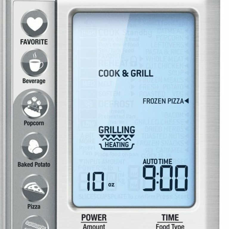 Breville Microwave Oven |BMO700BSS| 0.9 cu.ft, 900W "the Quick Touch Crisp"
