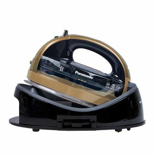 Panasonic Steam Iron |NI-WL607N| Champagne Colour, 360-Quick, Cordless, Ceramic-Coated Soleplate, with Vertical Steam