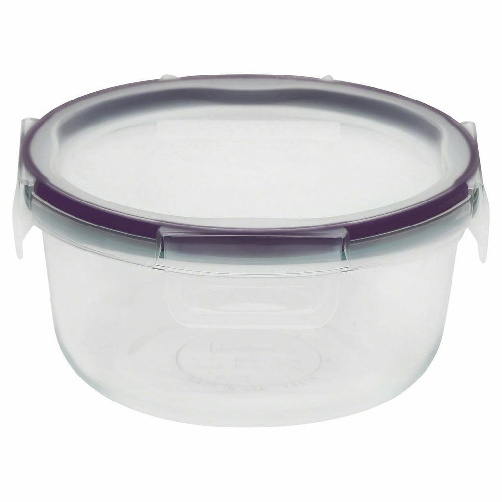 Snapware Total Solution Pyrex Glass Food Storage, Round |1109306| 4-cu