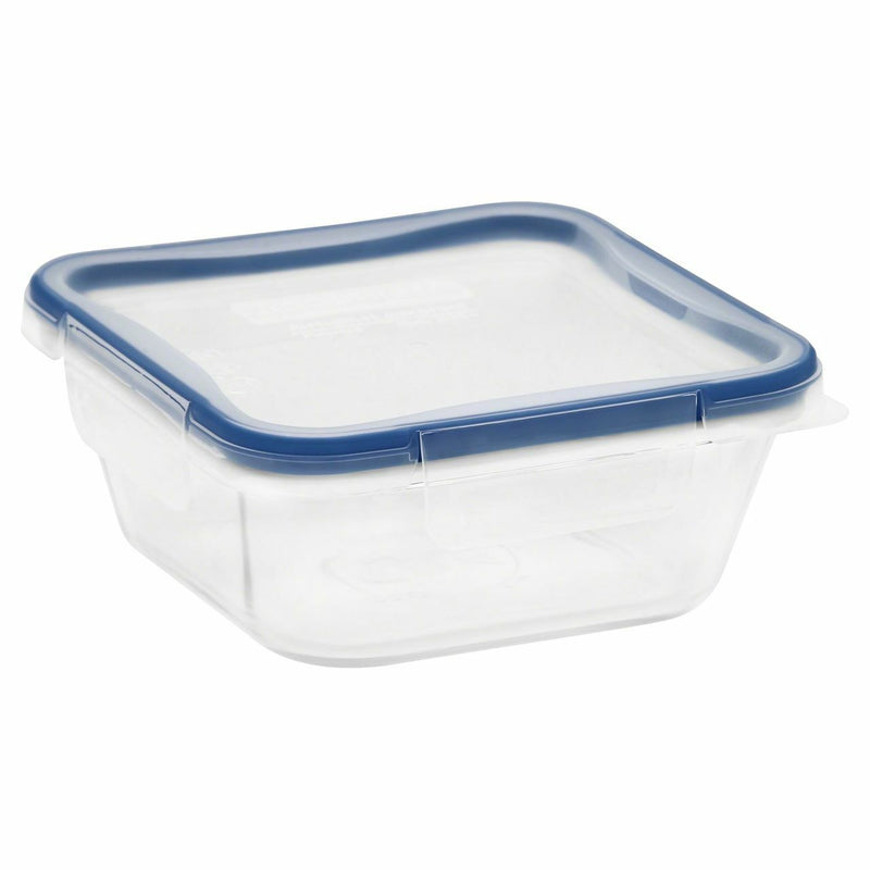 Snapware Total Solution Pyrex Glass Food Storage, Square |1109304| 4-cup