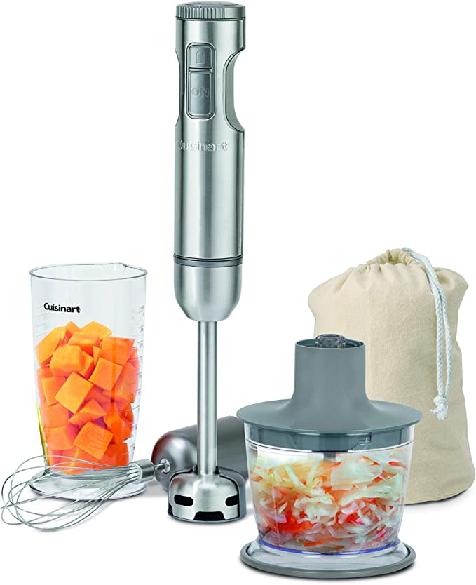 Cuisinart Smart Stick™ Hand Blender with Chopper Attachment |CSB87C|